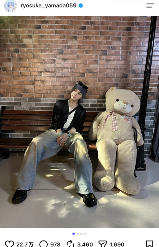 山田涼介、“爆イケ”Vlog披露の画像