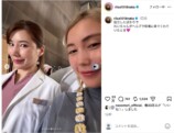 仲里依紗、お茶目な撮影オフショの画像