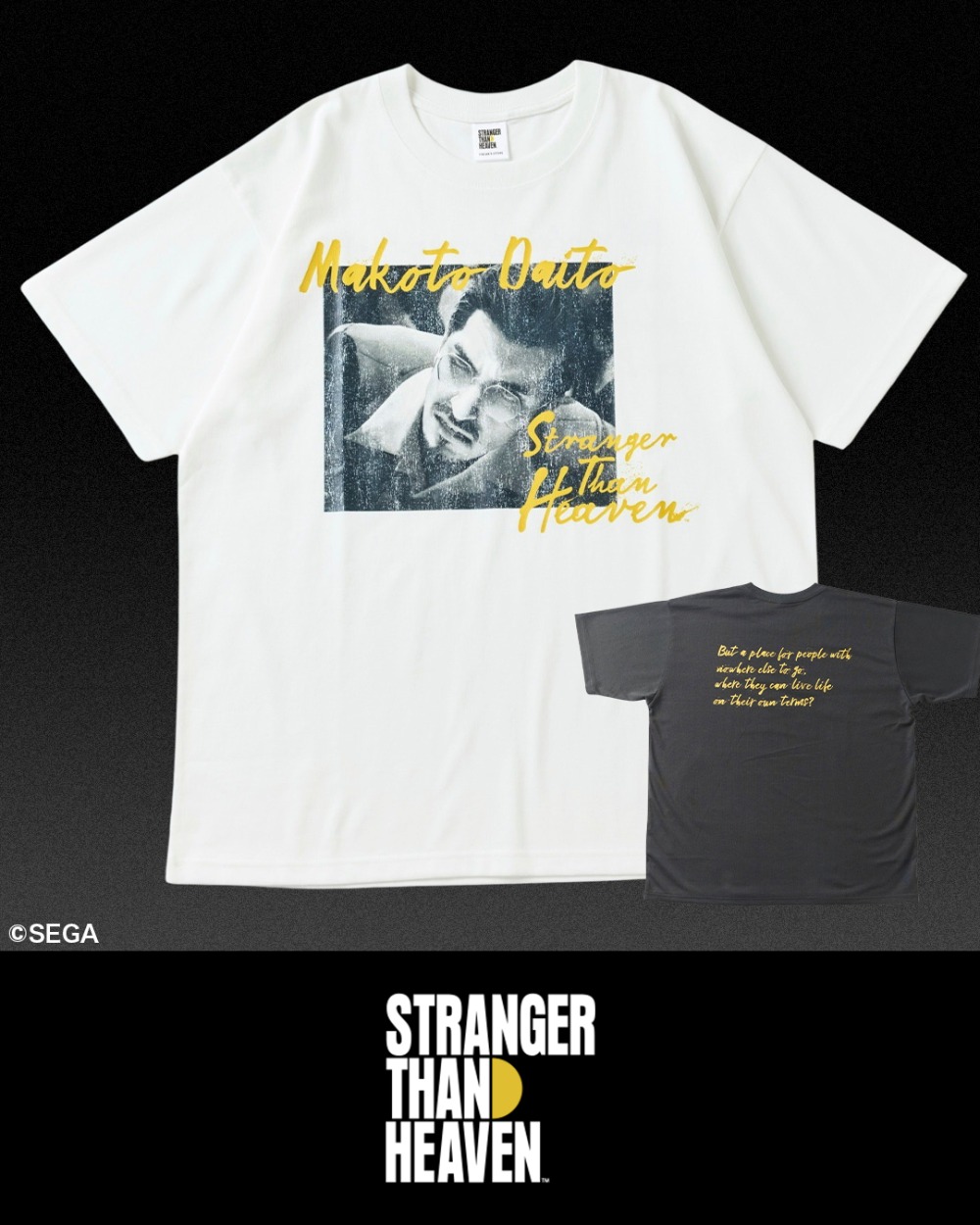 別注『STRANGER THAN HEAVEN』 大東真 クルーネックTシャツ