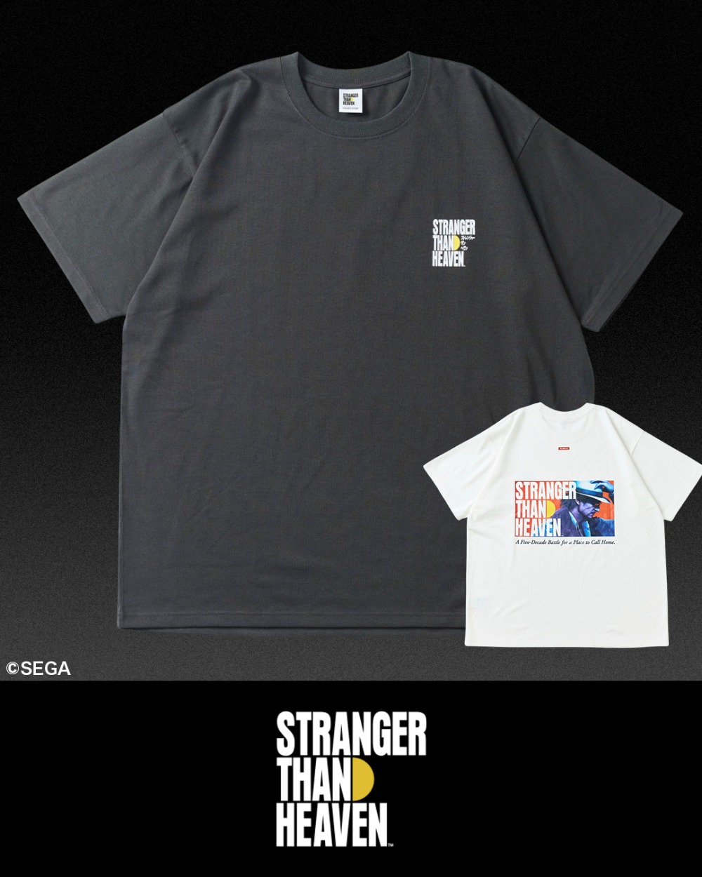 別注『STRANGER THAN HEAVEN』 ビジュアルデザイン クルーネックTシャツ
