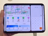 アプリの表示割合を変更した様子