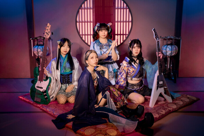 ガールズメタルバンド HAGANE、オーストリアのメタル専門レーベル Napalm Recordsと契約