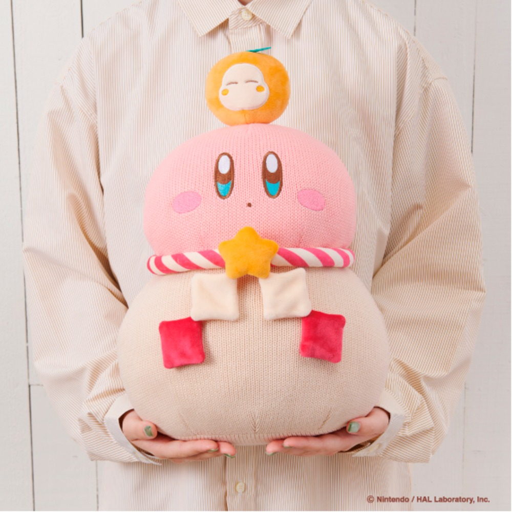 星のカービィ　おもちあみあみクッション