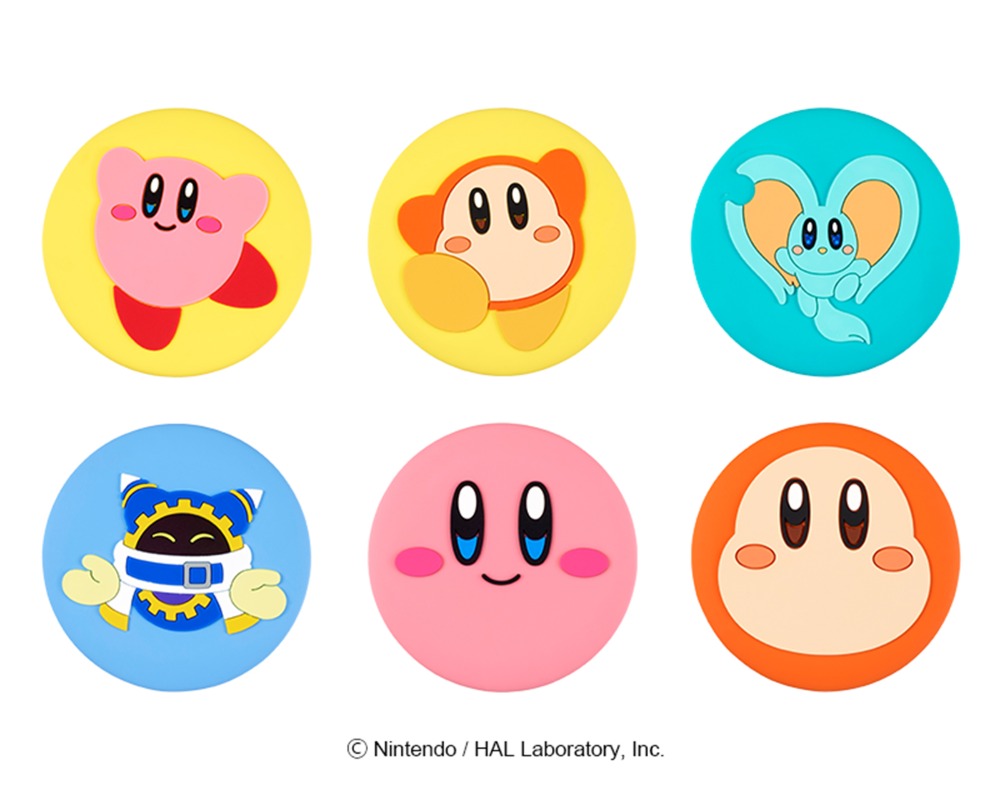 星のカービィ ぷくっとラバーカンバッジ
