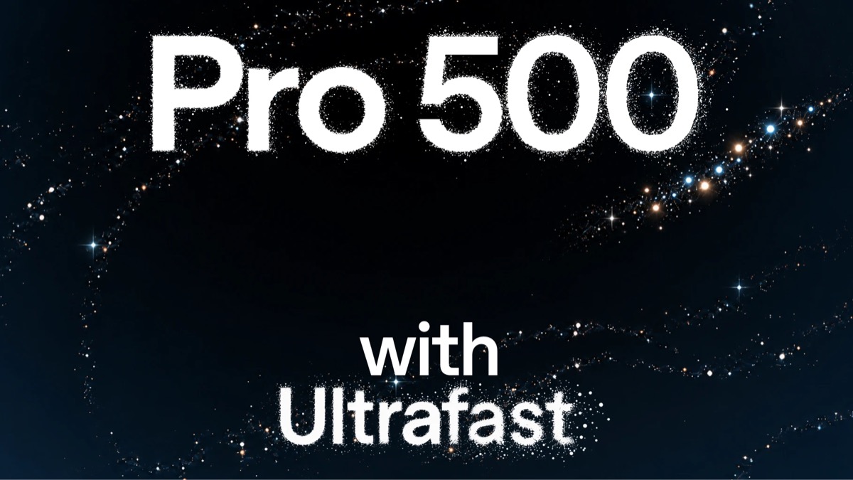 ChatGPTにPro 500登場