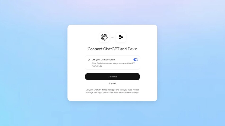 ChatGPTの利用枠を外部へ