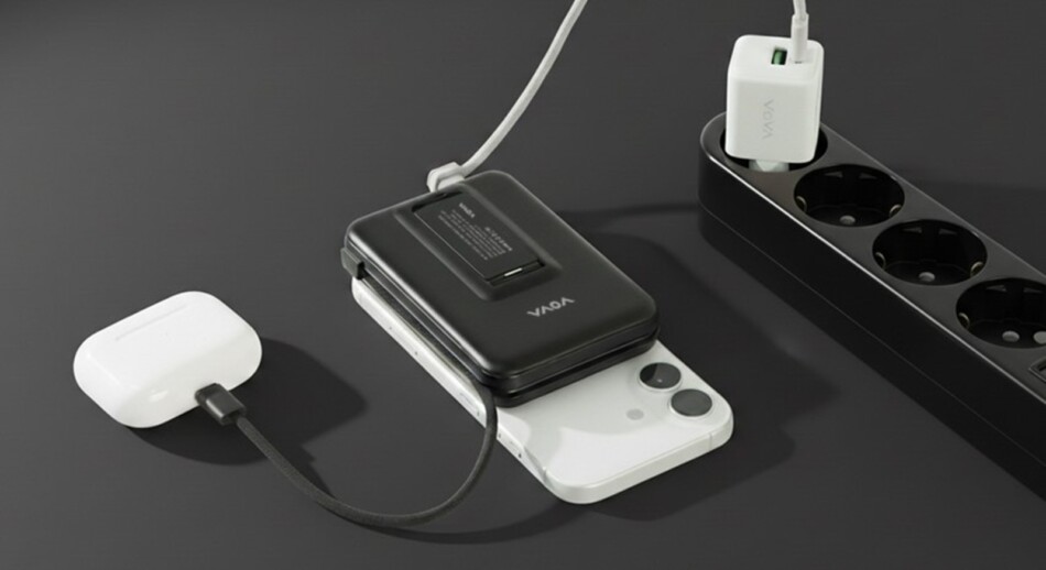 着脱式USB-Cケーブル＆メタルスタンド搭載