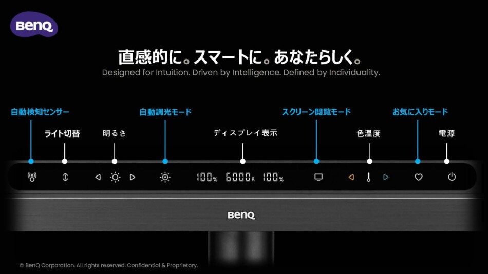 ScreenBar Maxの操作メニュー