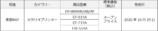 家庭向け新商品の価格、発売日について