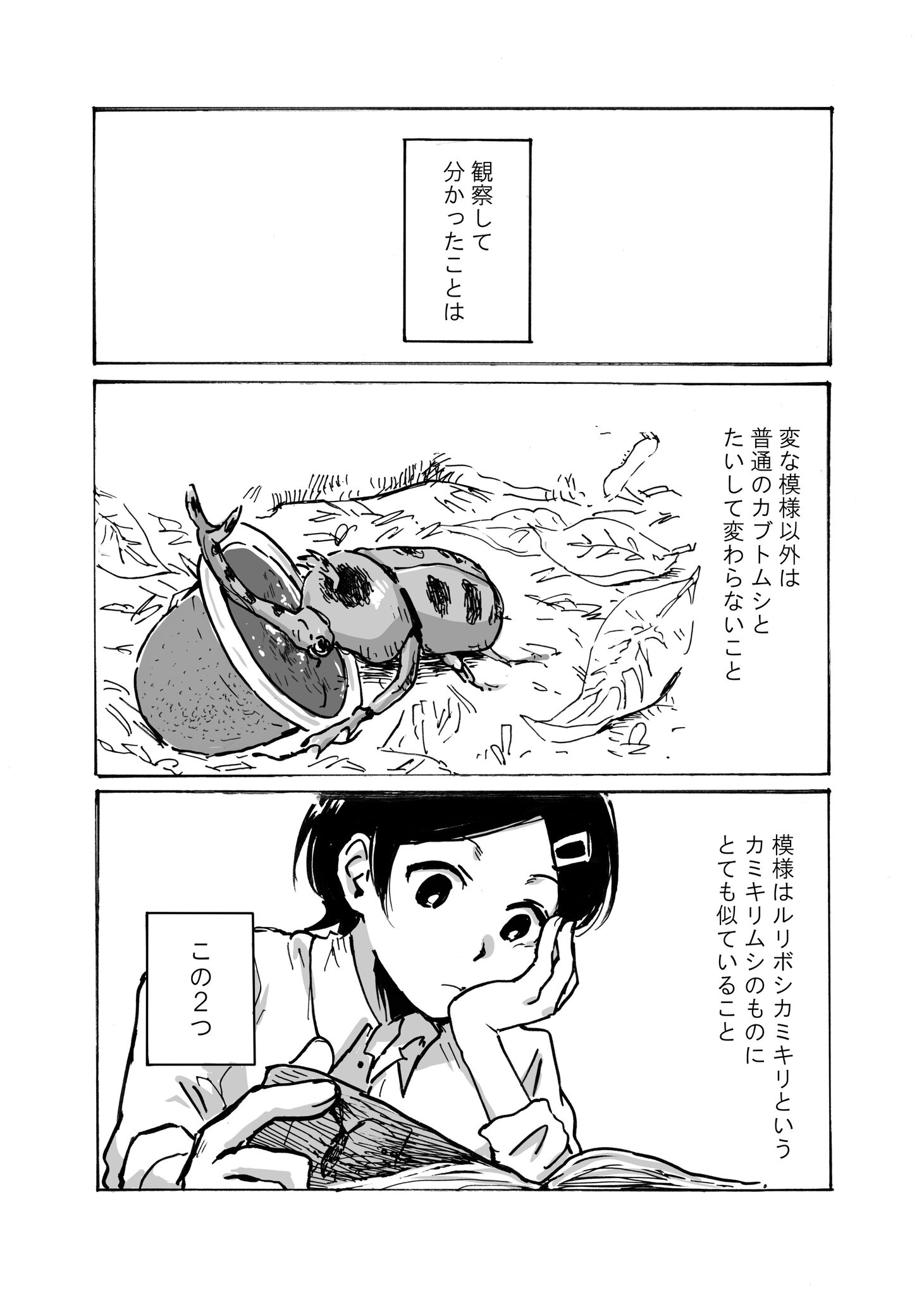 【漫画】起きたら部屋に水玉模様の虫が……の画像