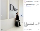 高畑充希、Diorで黒ドレス姿の画像