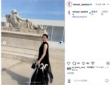 高畑充希、Diorで黒ドレス姿の画像