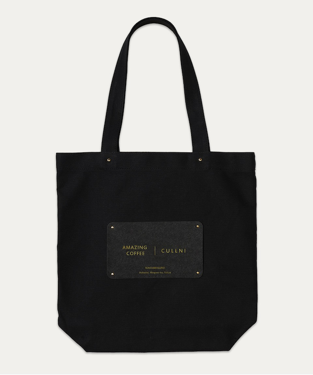 『AMAZING COFFEE × CULLNI TOTE BAG』DARK NAVY