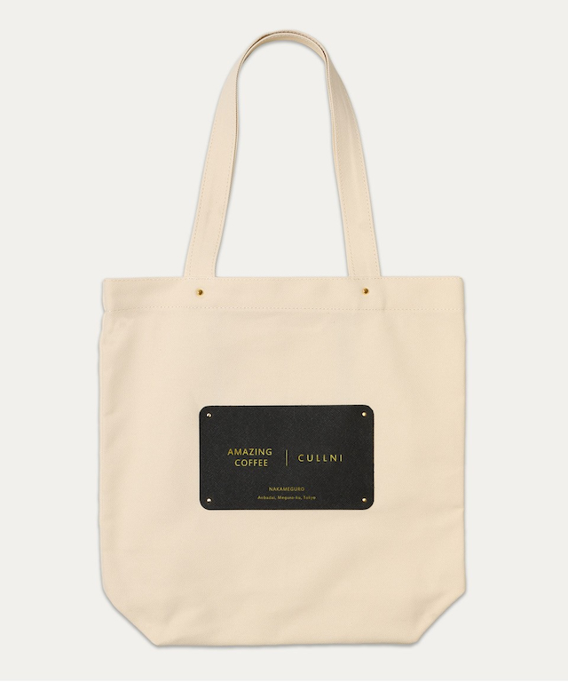 『AMAZING COFFEE × CULLNI TOTE BAG』IVORY