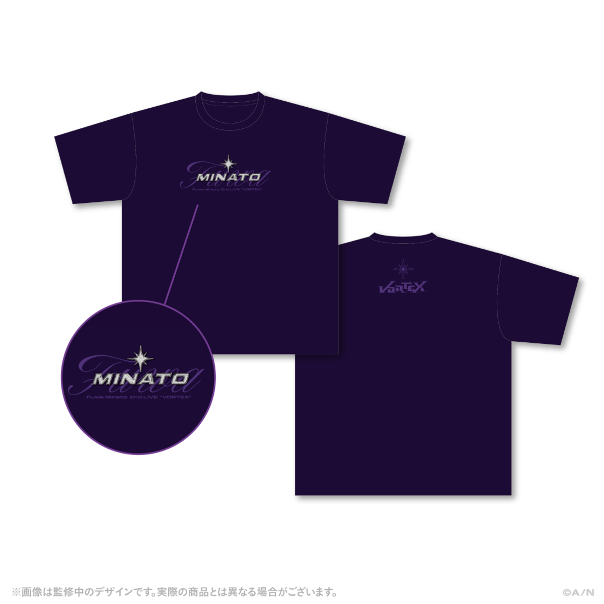 不破湊 2nd LIVE “VORTEX”　Tシャツ