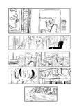 【漫画】古びたアパートでの同居生活の画像