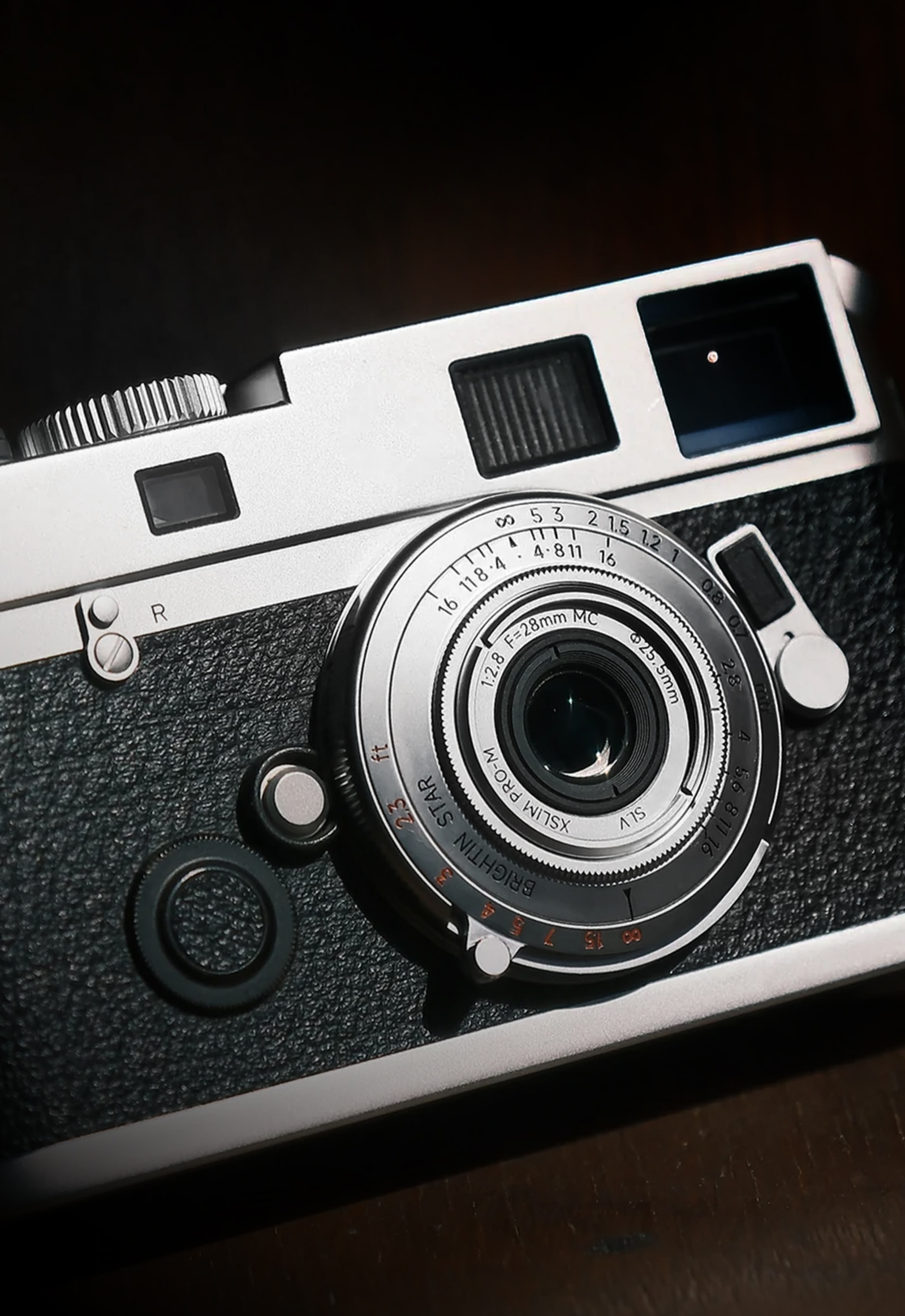 Brightin Star 28mm F2.8 ライカMマウント シルバー