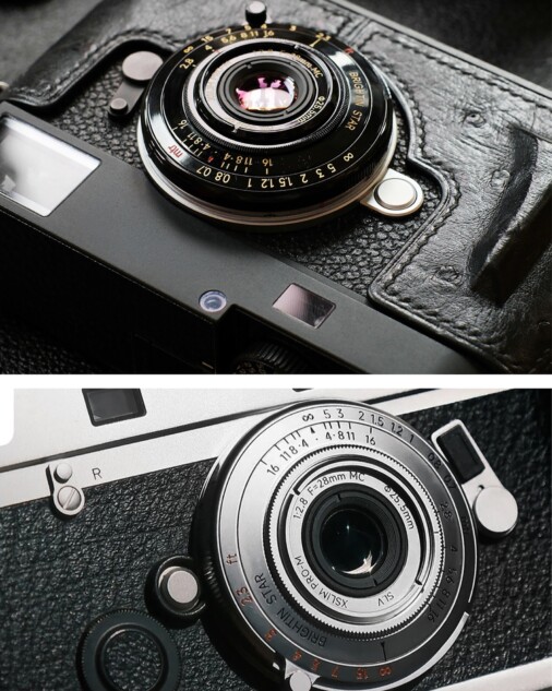 真鍮製パンケーキレンズBrightin Star 28mm F2.8発売