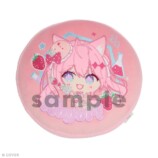 こよりのもちふわラウンドマカロン風クッション【全1種】　★オリジナルボイス付き！