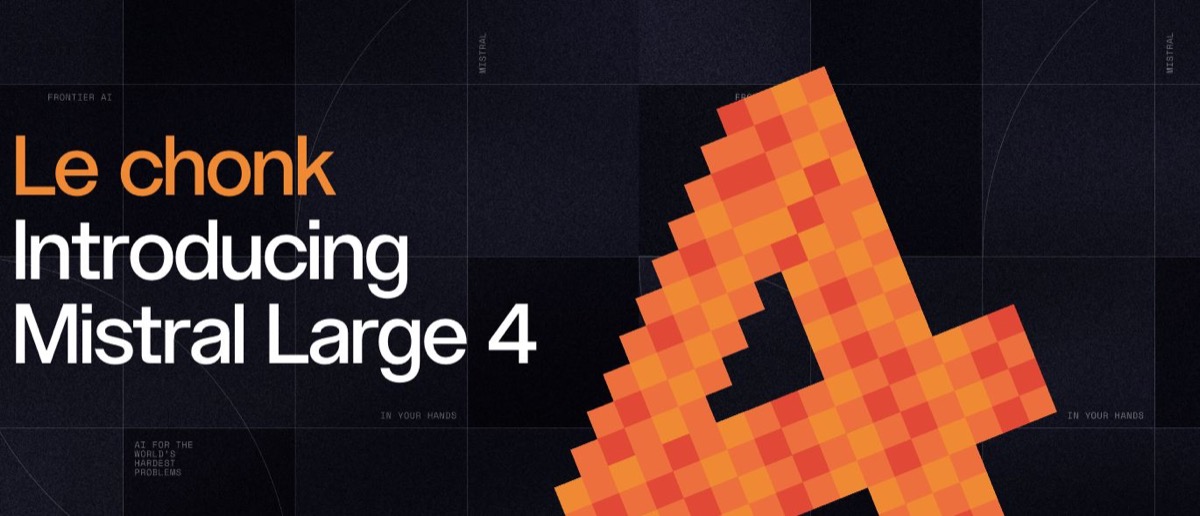 Mistral「Large 4」発表