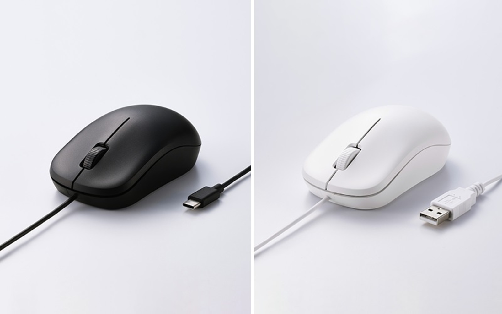 左：USB Type-C用、右：USB-A用