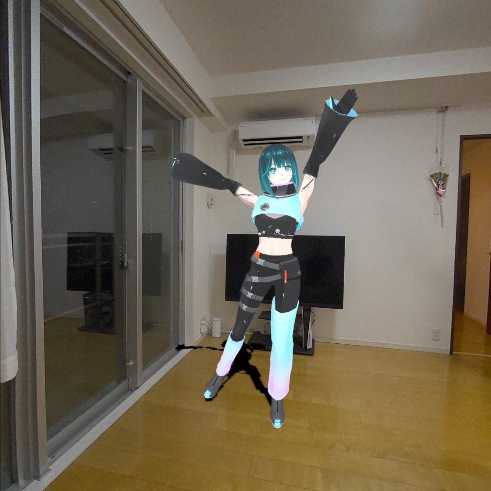 使用している様子