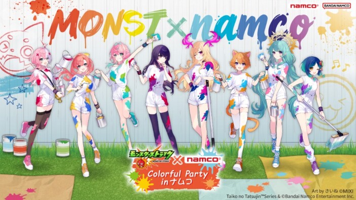『モンスト』ナムコ限定グッズ登場 8体の描きおろしアクスタなどがラインナップ
