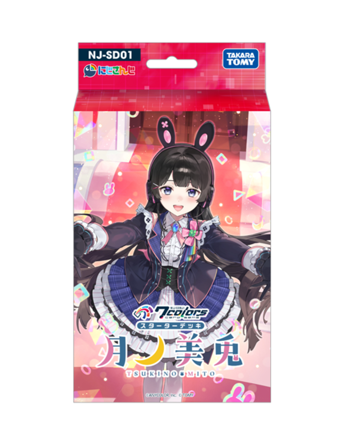 NIJISANJI 7 Colors Card Game スターターデッキ 月ノ美兎/葛葉/笹木咲/加賀美ハヤト