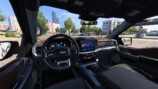 フォード車の車内から眺める街並み