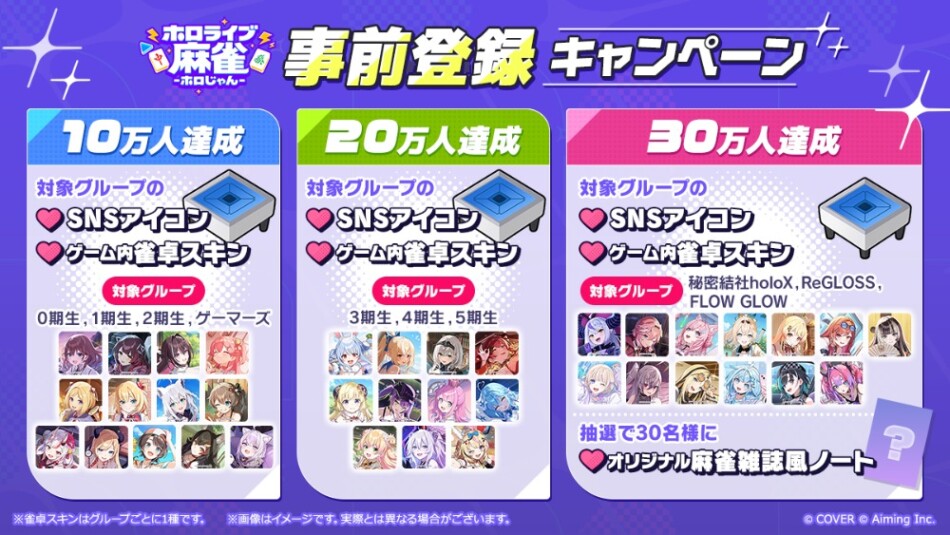 事前登録キャンペーン