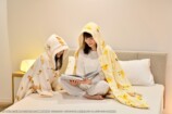 着る毛布
