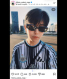 ミセス 若井滉斗、サッカー観戦でロンドンの画像