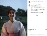 新木優子の“浴衣姿オフショット”の画像