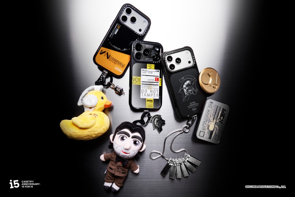 「KOJIMA PRODUCTIONS x CASETiFY」コレクションラインナップ