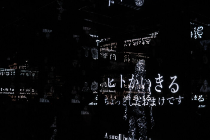 壱の間／FIRST ROOM　さよならホモサピエンス（Goodbye, Homo sapiens） 戸惑う BEWILDER ―「意味が分からないまま、何かを置いていく。」