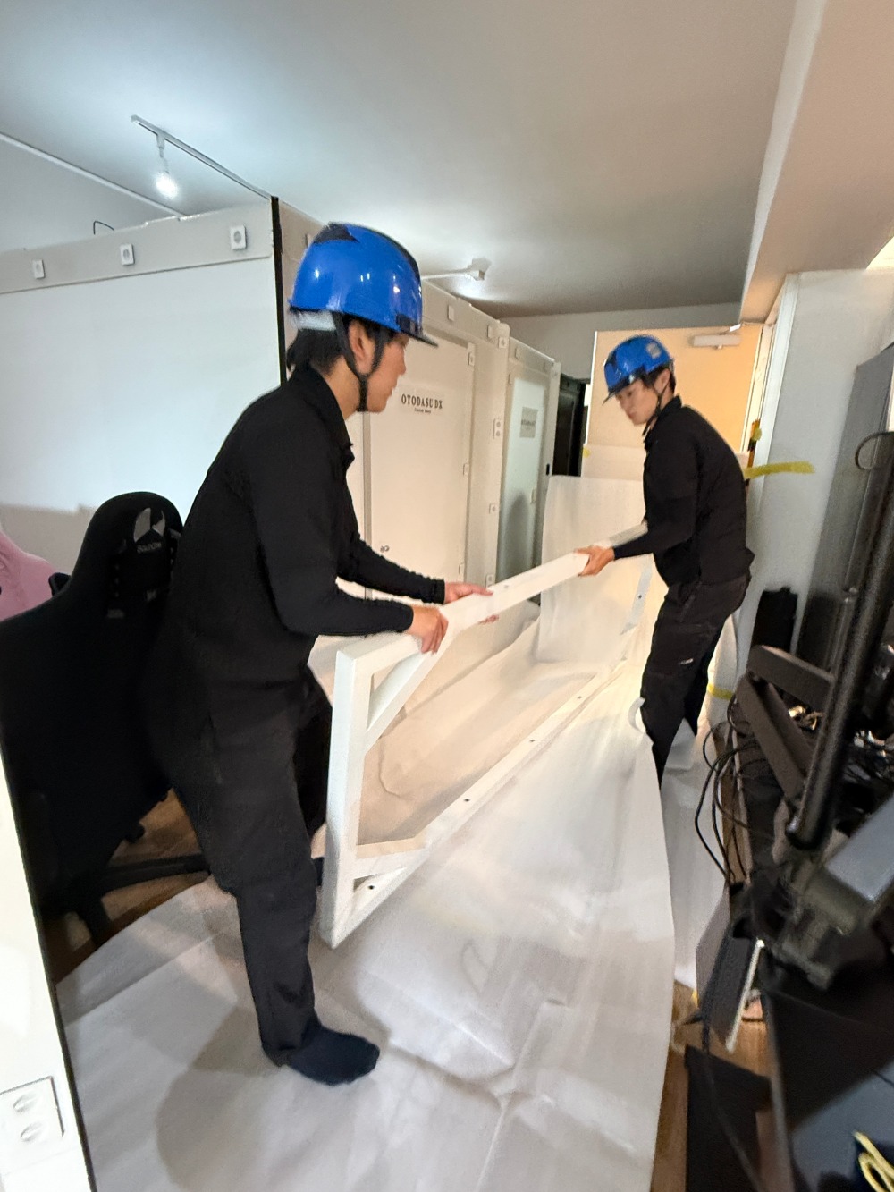 モジュール搬入