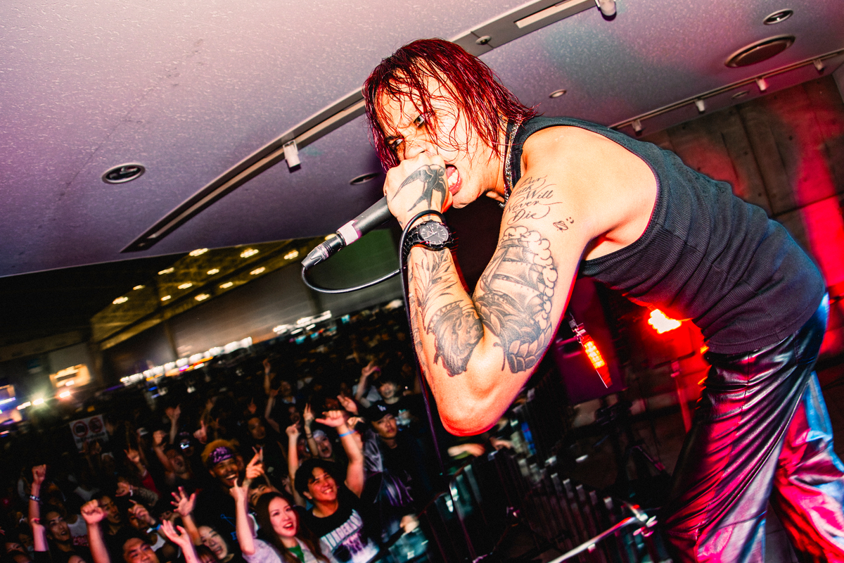 Teru（Crossfaith）（撮影＝Naoto Iwabuchi）