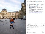 広瀬すず、LVショーで華やかな装いの画像