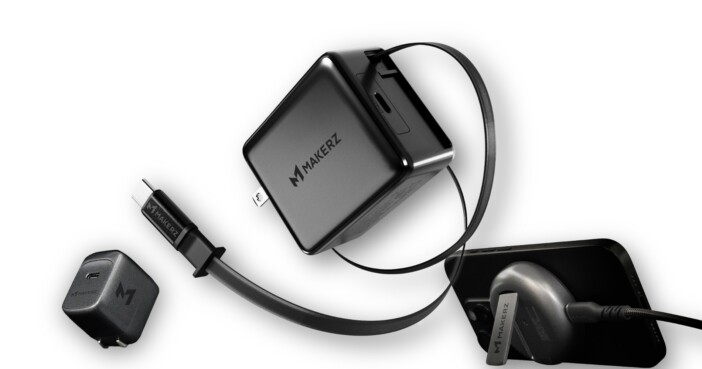 ケーブル内蔵でカバンの中もすっきり 67W急速充電器『SOLIDZ Power Charger Model IS』登場