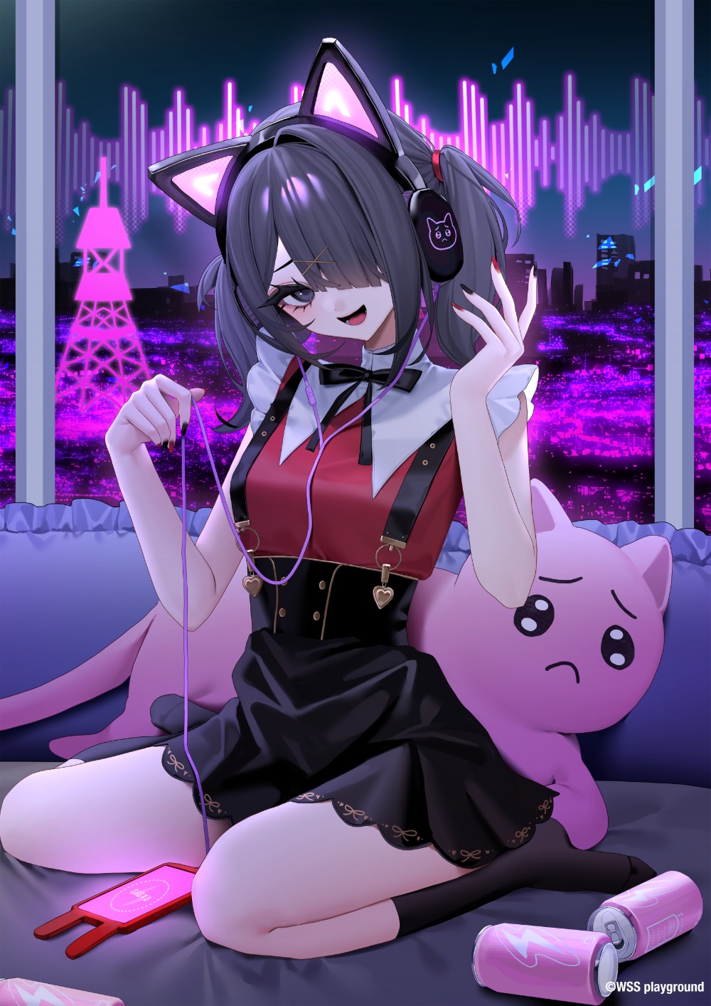 描き下ろしイラスト(あめちゃん)