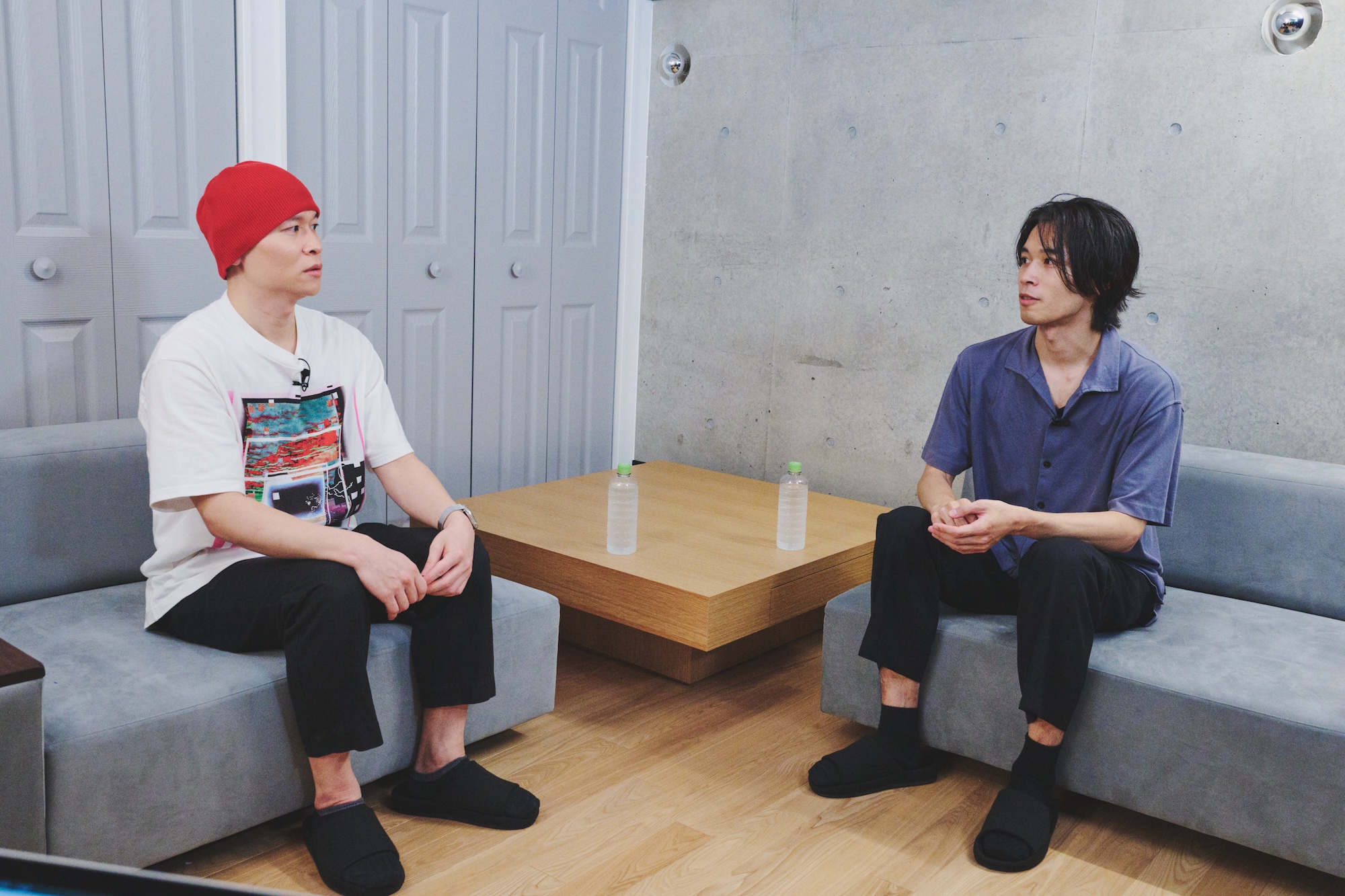 ピノキオピー× ウ山あまね（PAS TASTA）対談（撮影＝林直幸）