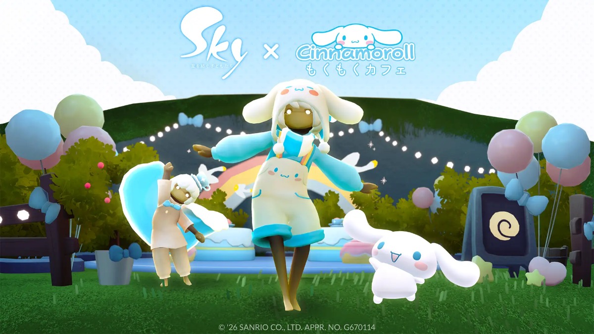 『Sky』×シナモロールのコラボが再登場