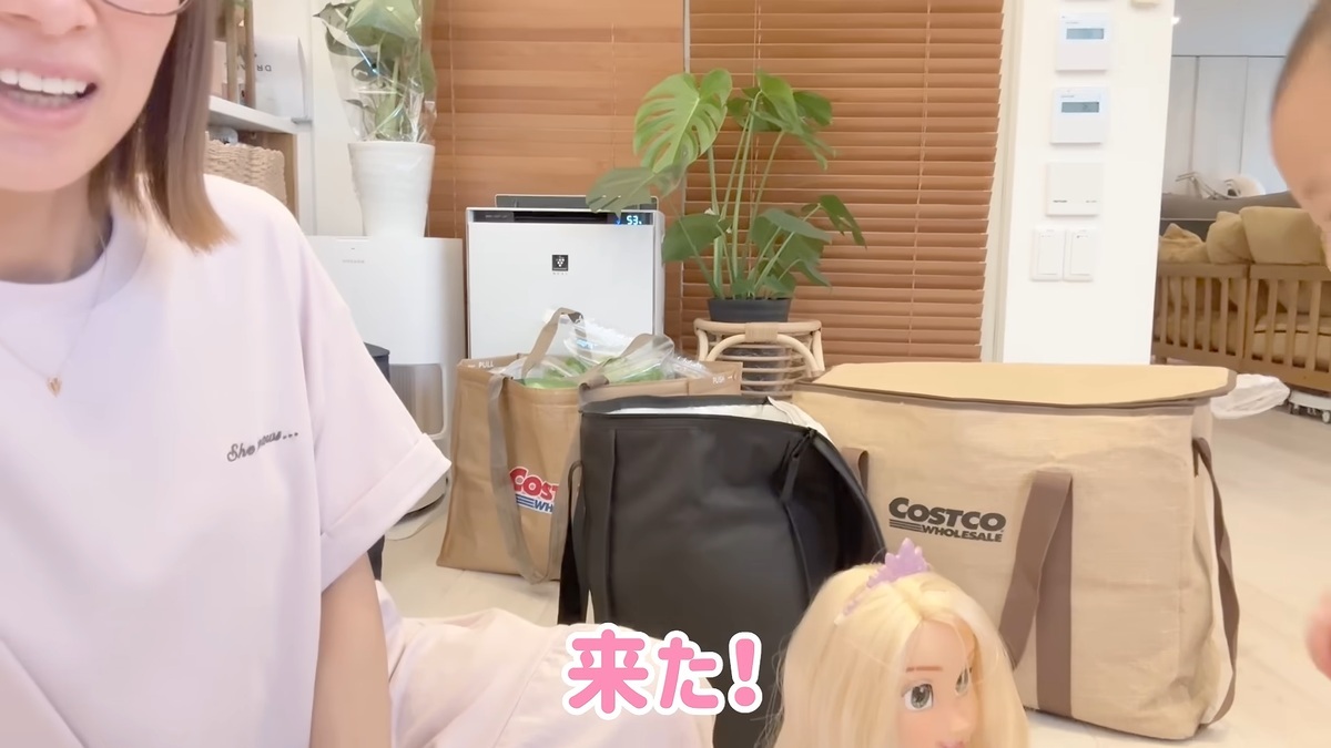 開封したラプンツェルの人形