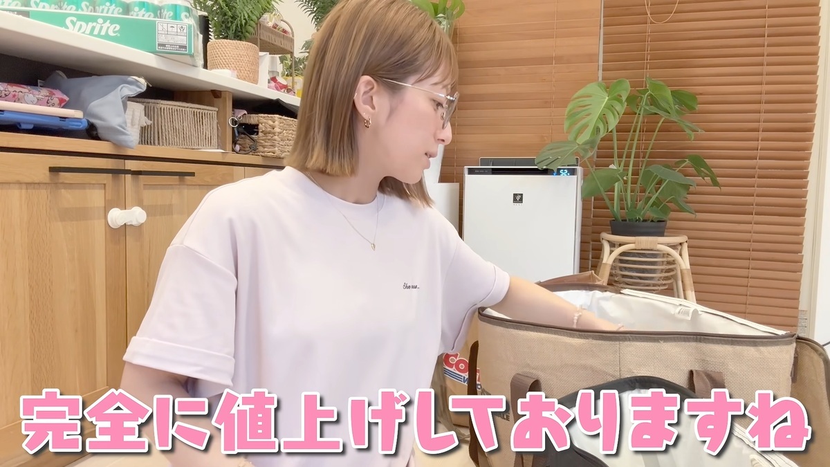 購入品の価格について話す辻希美