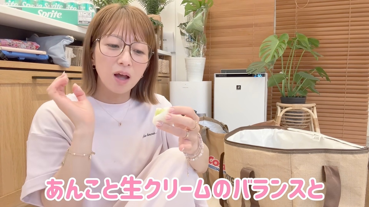 大福の味について話す辻希美