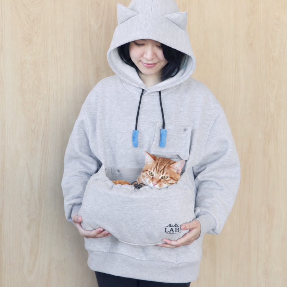 にゃんガルー®パーカー3　使用イメージ