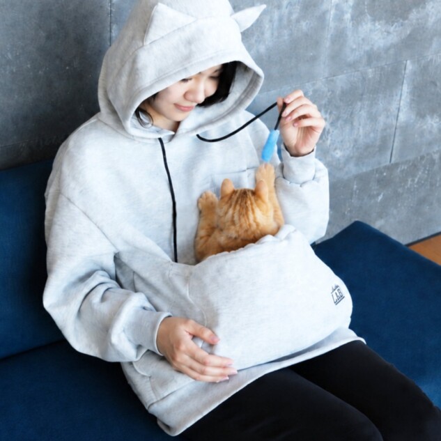 にゃんガルー®パーカー3 使用イメージ
