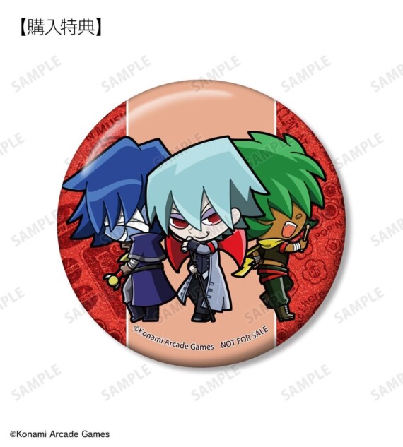Deuil ちびキャラ vol.1 75mmグリッター缶バッジ AMNIBUS&アニメイト限定特典