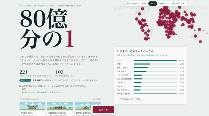 SNSで大反響のブラウザゲーム『80億分の1』 ブームの裏にある“国民的ボードゲーム”との共通点と相違点