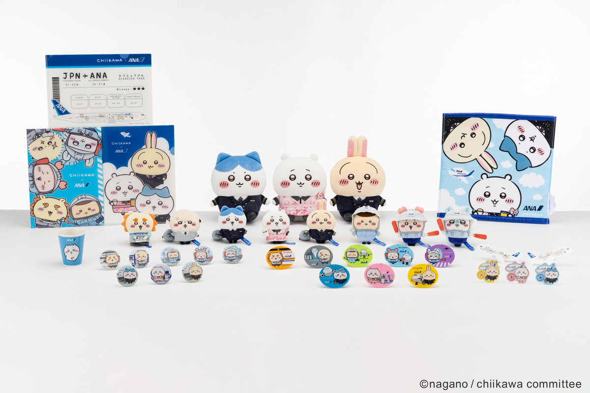 「ちいかわ×ANA」コラボ第1弾10月23日発売の画像